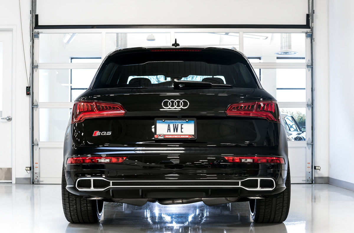 AWE Track Edition Exhaust – Audi B9 SQ5 3.0T