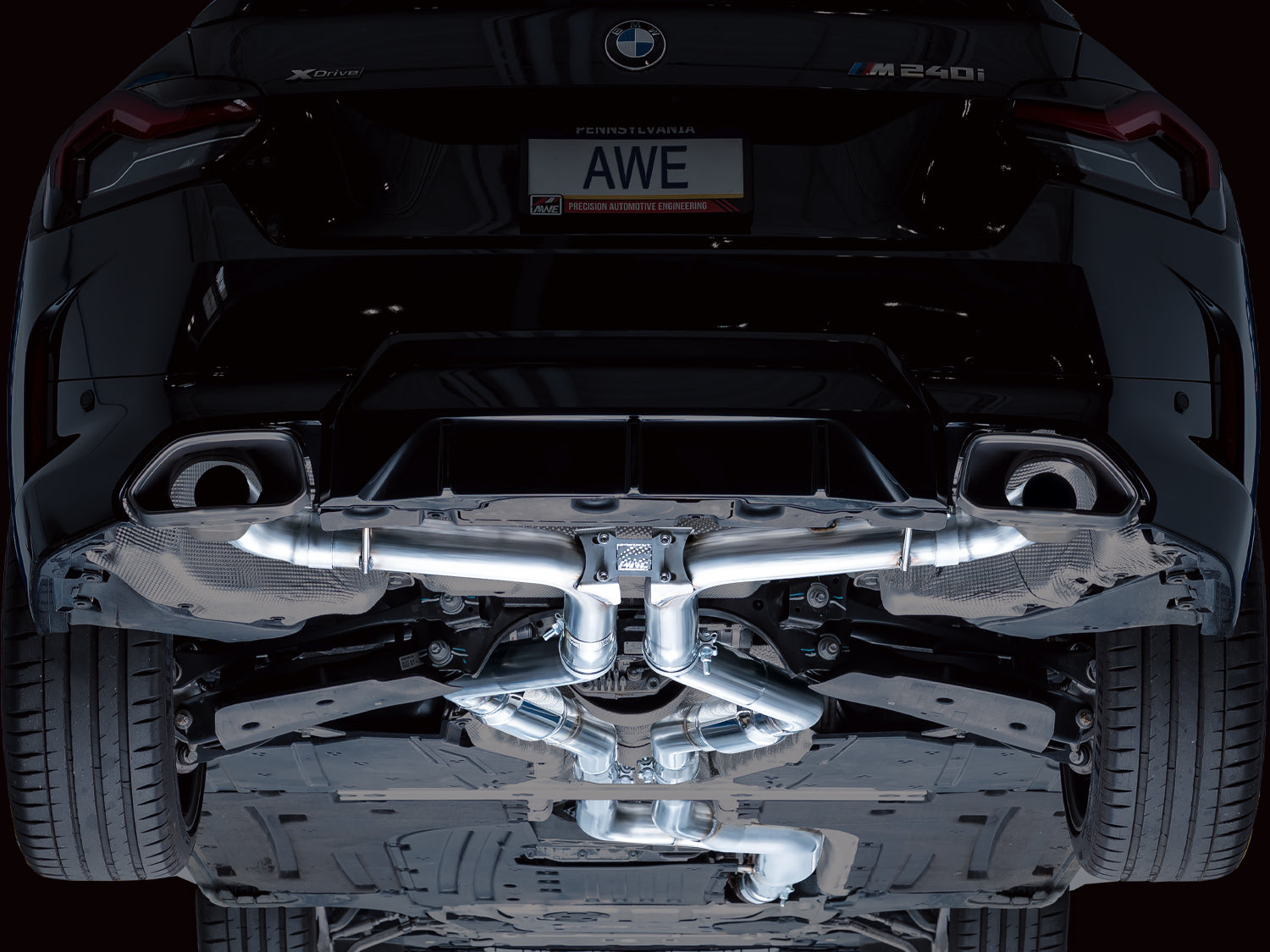 AWE Track Edition Exhaust – BMW G42 M240i