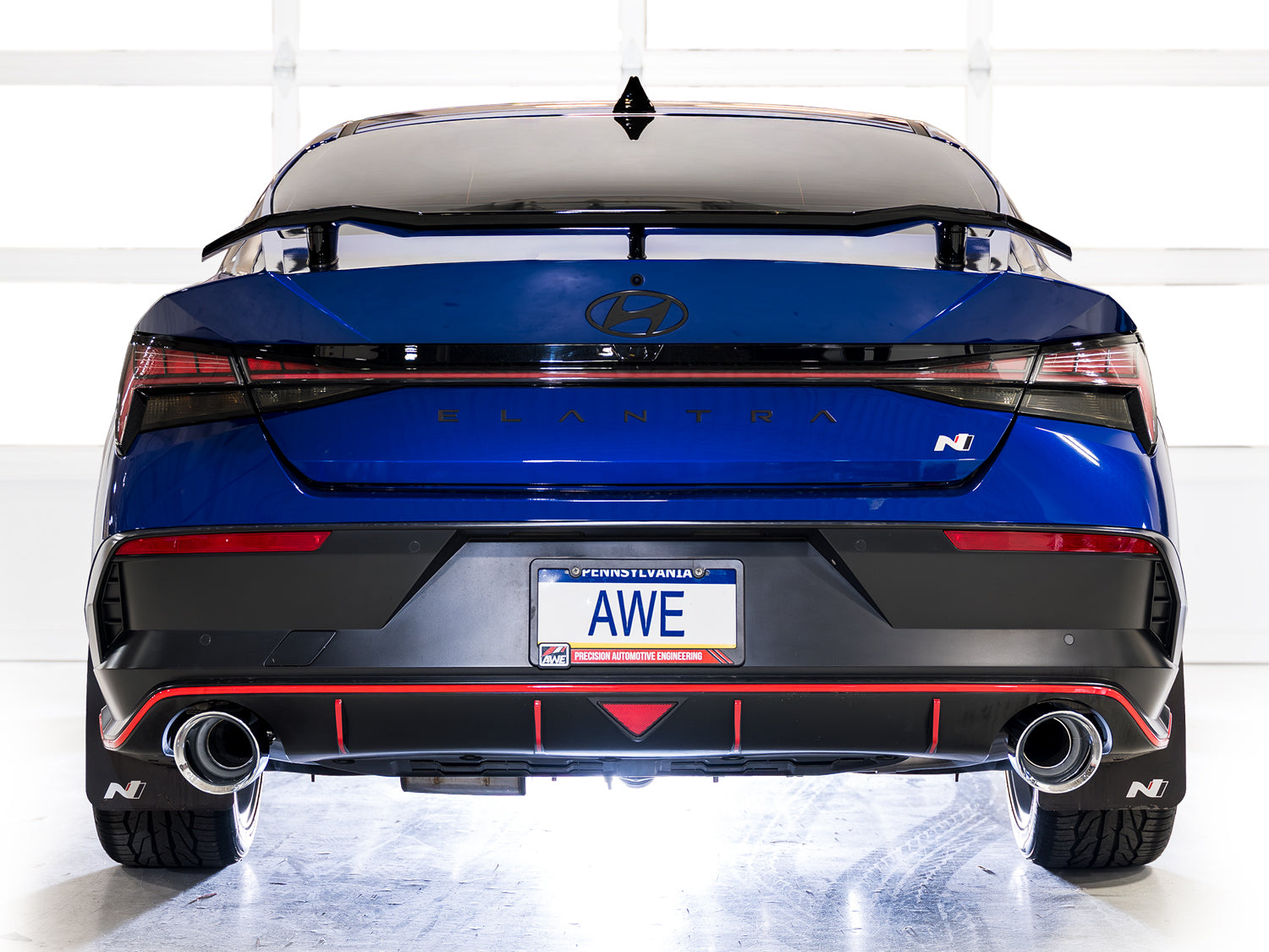 AWE Track Edition Exhaust – Hyundai Elantra N (i30 N Sedan)