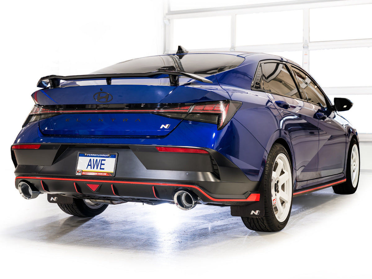 AWE Track Edition Exhaust – Hyundai Elantra N (i30 N Sedan)
