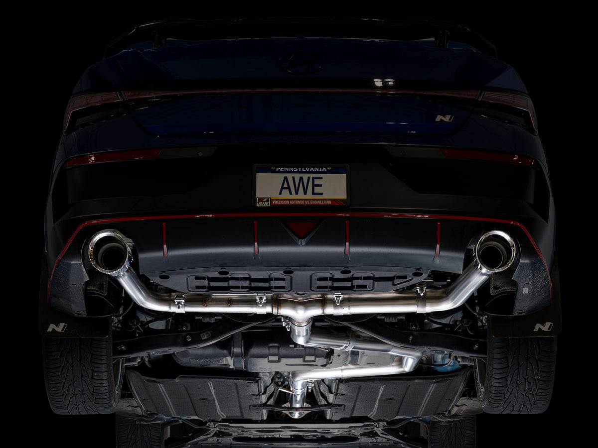AWE Track Edition Exhaust – Hyundai Elantra N (i30 N Sedan)