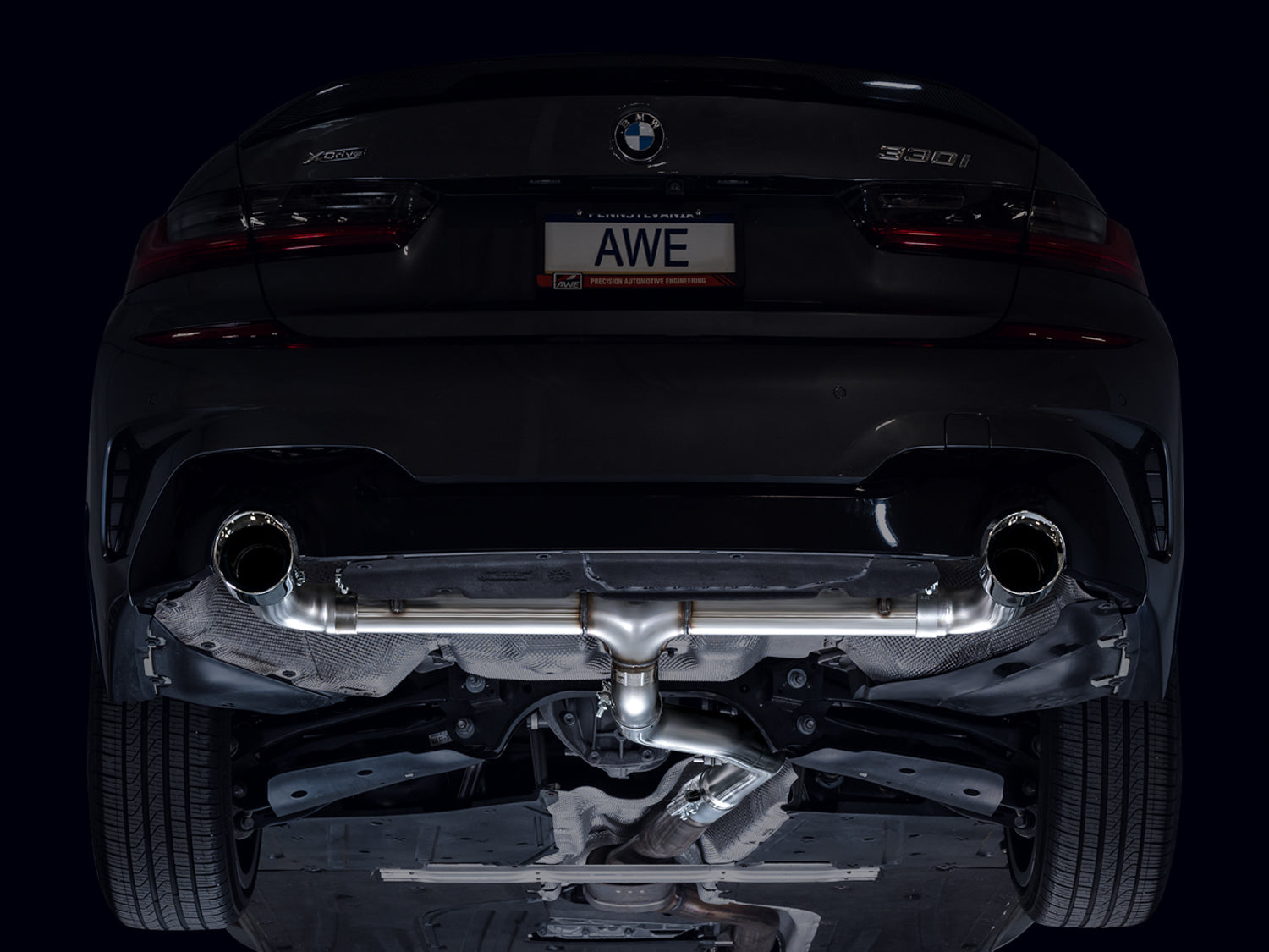 AWE Track Edition Exhaust – BMW G20 330i / G22 430i