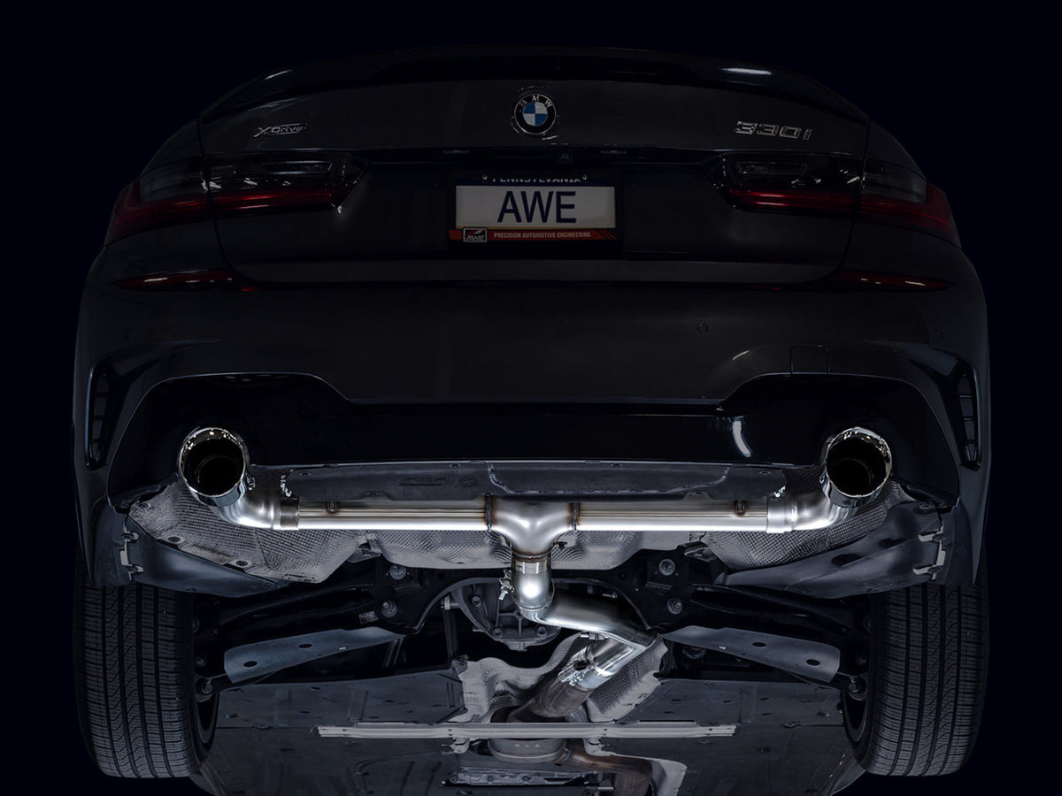AWE Track Edition Exhaust – BMW G20 330i / G22 430i