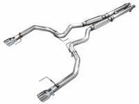 AWE Track Edition Exhaust – Ford S650 Mustang GT (Dual Tip)