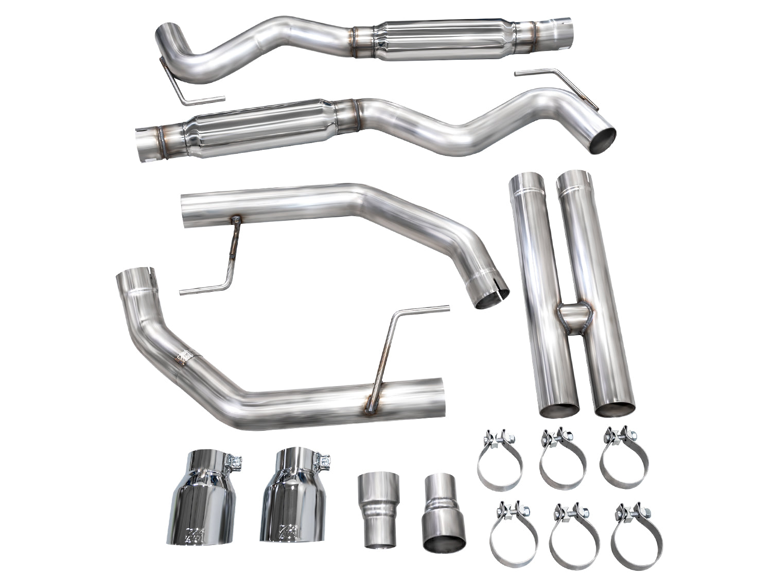 AWE Track Edition Exhaust – Ford S650 Mustang GT (Dual Tip)