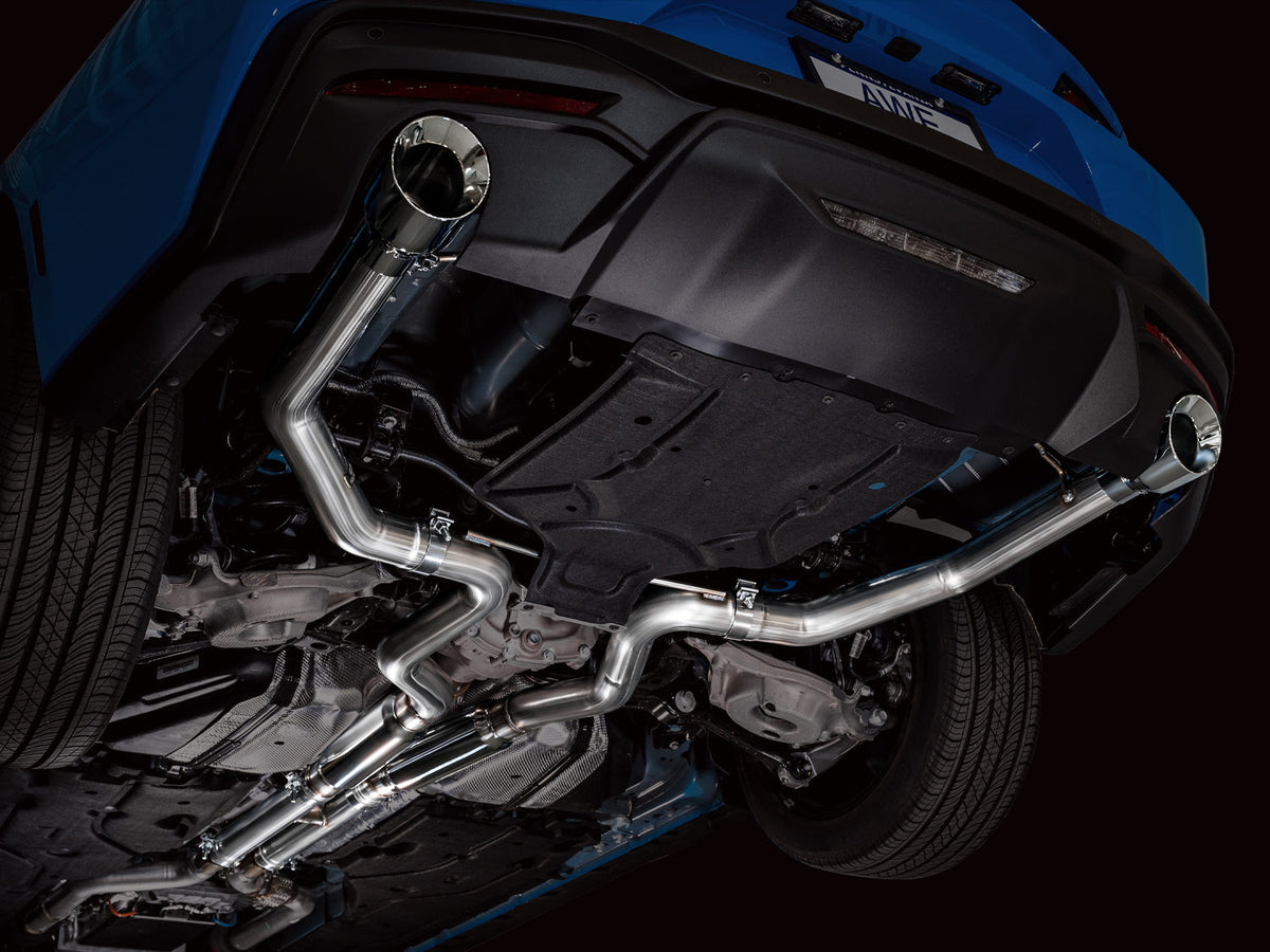 AWE Track Edition Exhaust – Ford S650 Mustang GT (Dual Tip)