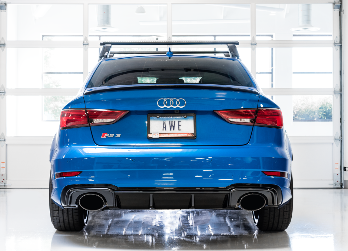 AWE Track Edition Exhaust – Audi 8V RS3 2.5T