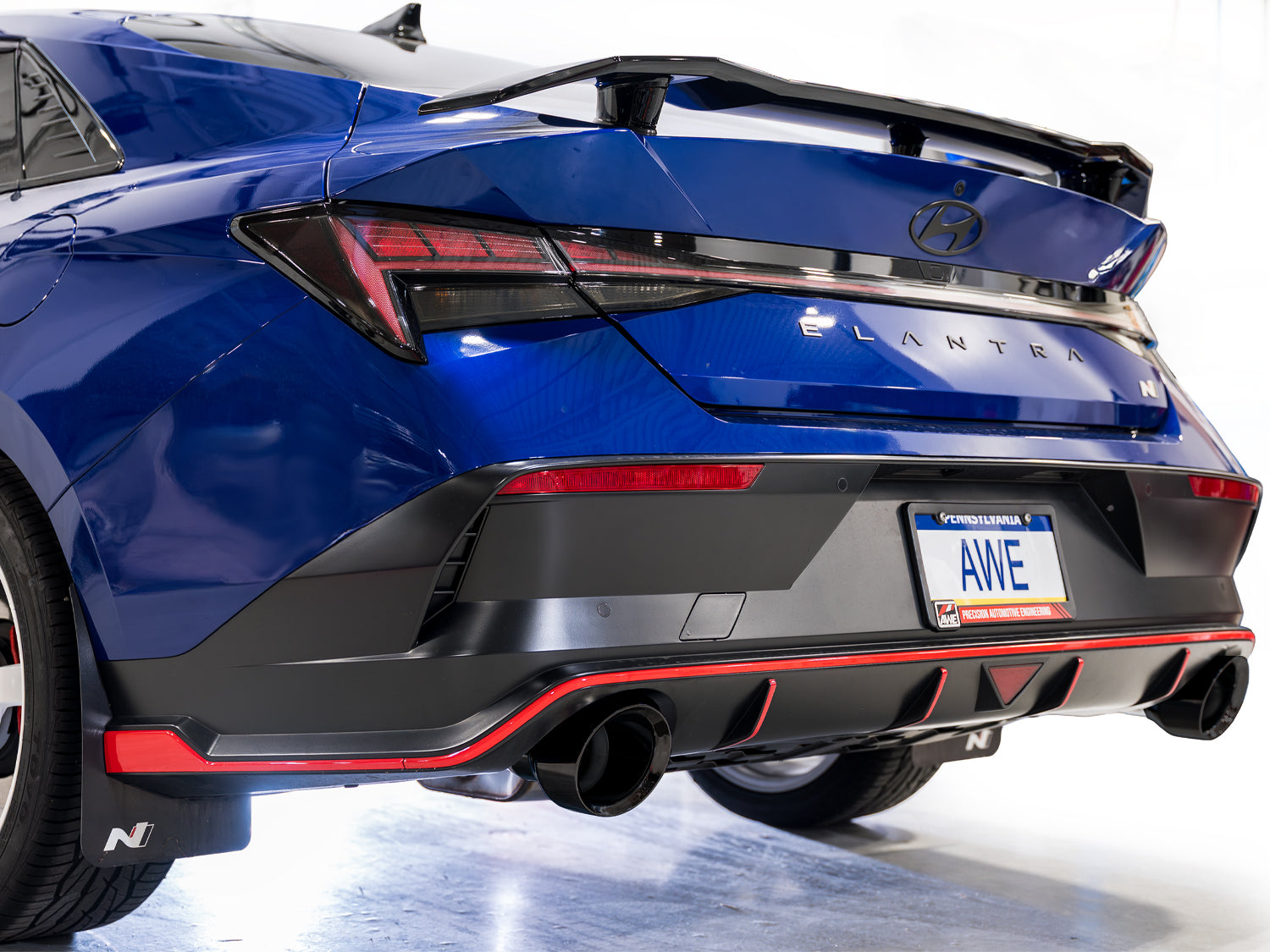 AWE Track Edition Exhaust – Hyundai Elantra N (i30 N Sedan)