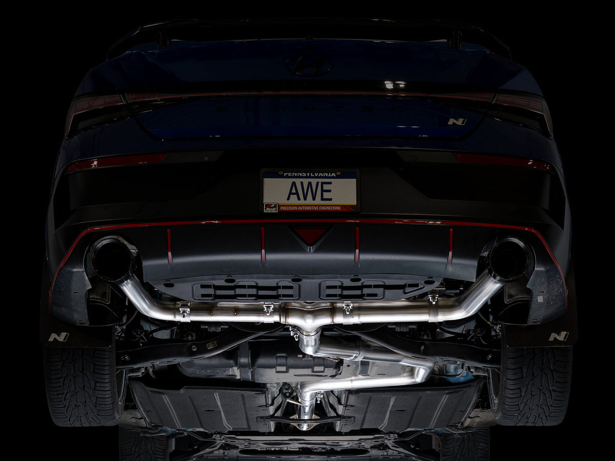 AWE Track Edition Exhaust – Hyundai Elantra N (i30 N Sedan)