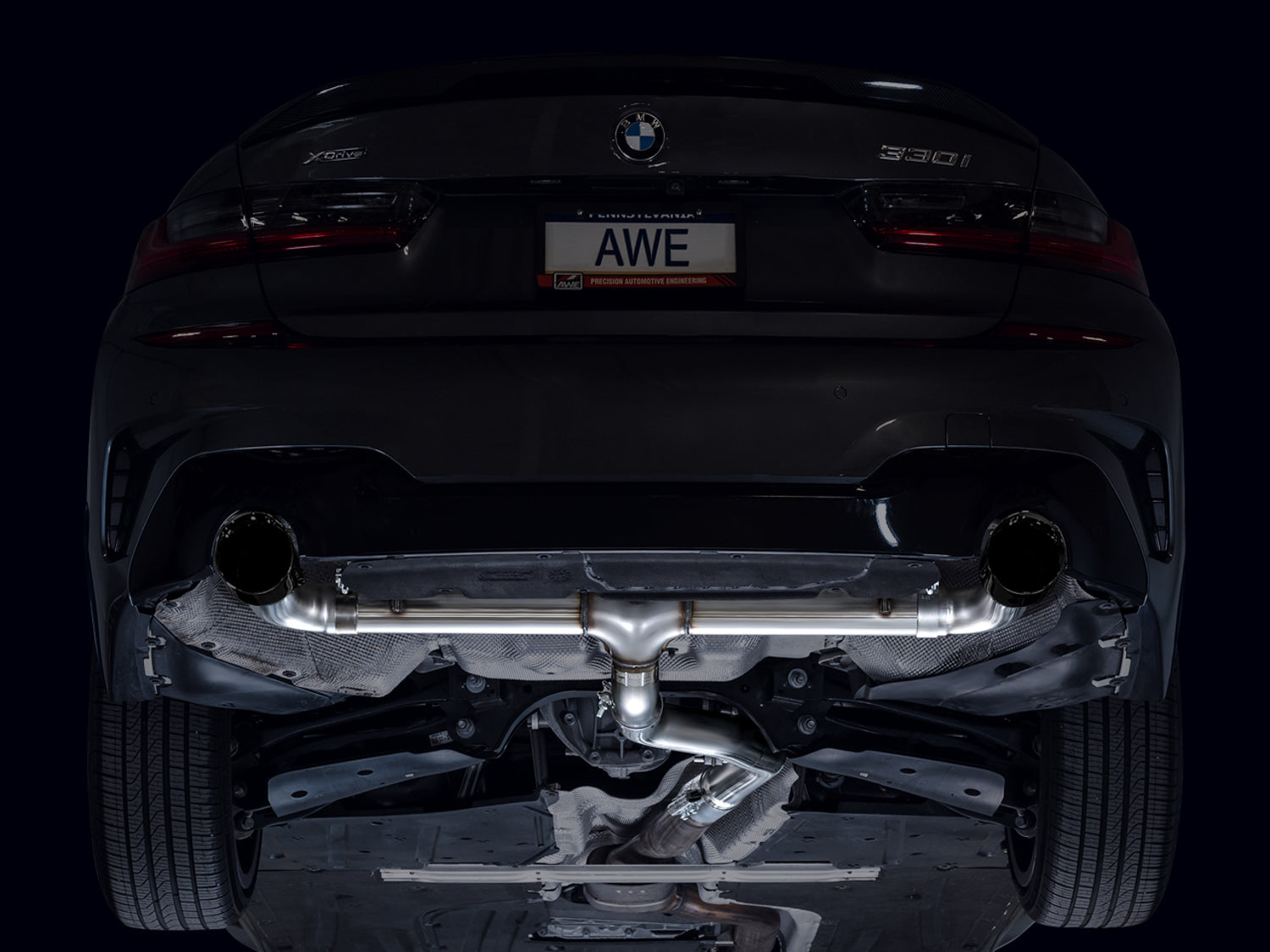 AWE Track Edition Exhaust – BMW G20 330i / G22 430i