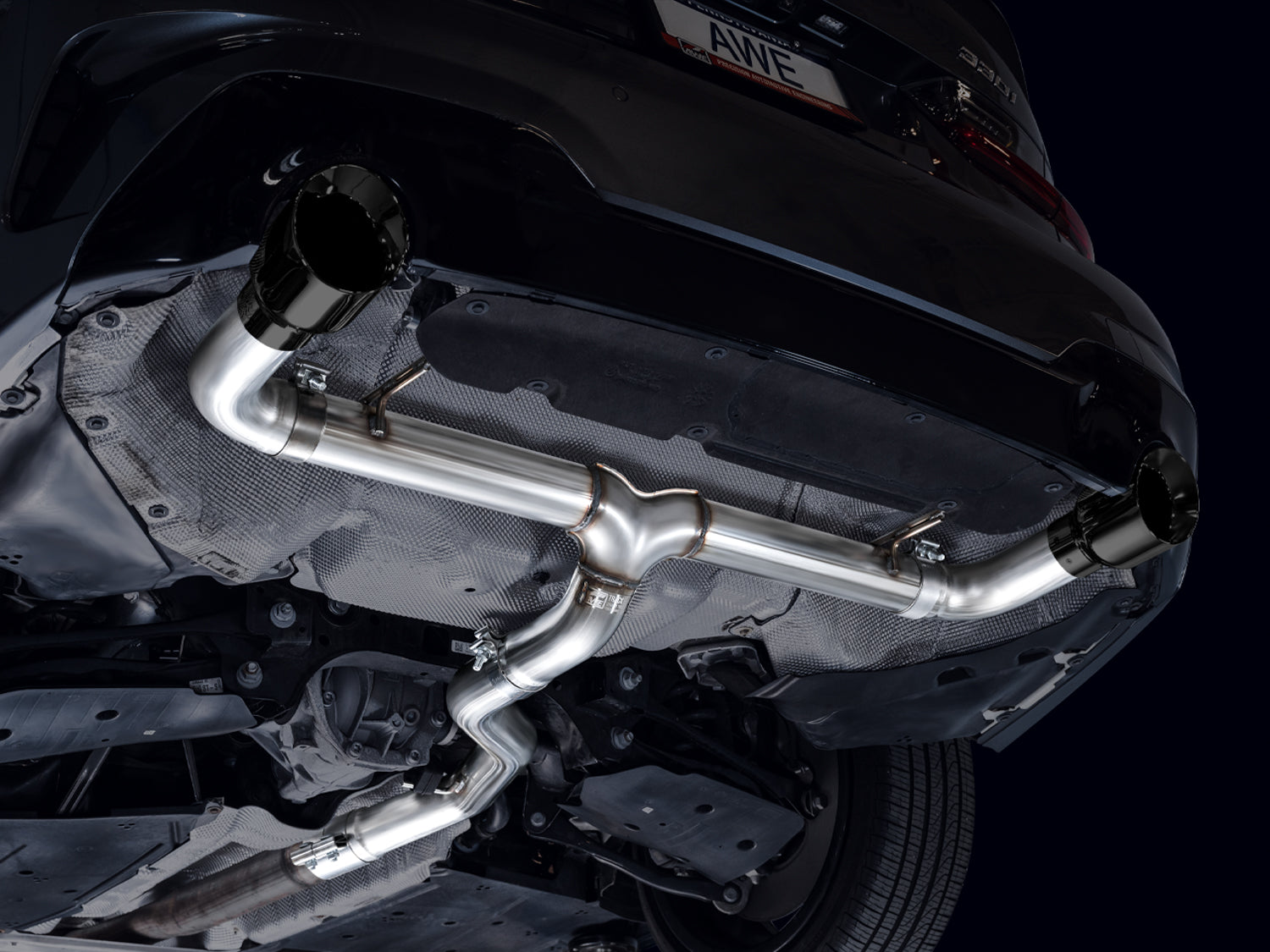 AWE Track Edition Exhaust – BMW G20 330i / G22 430i