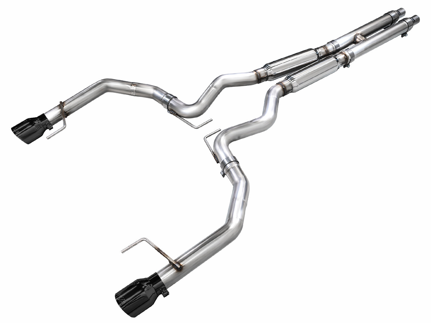 AWE Track Edition Exhaust – Ford S650 Mustang GT (Dual Tip)