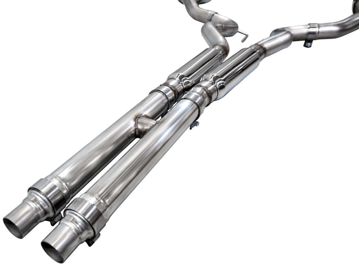 AWE Track Edition Exhaust – Ford S650 Mustang GT (Dual Tip)