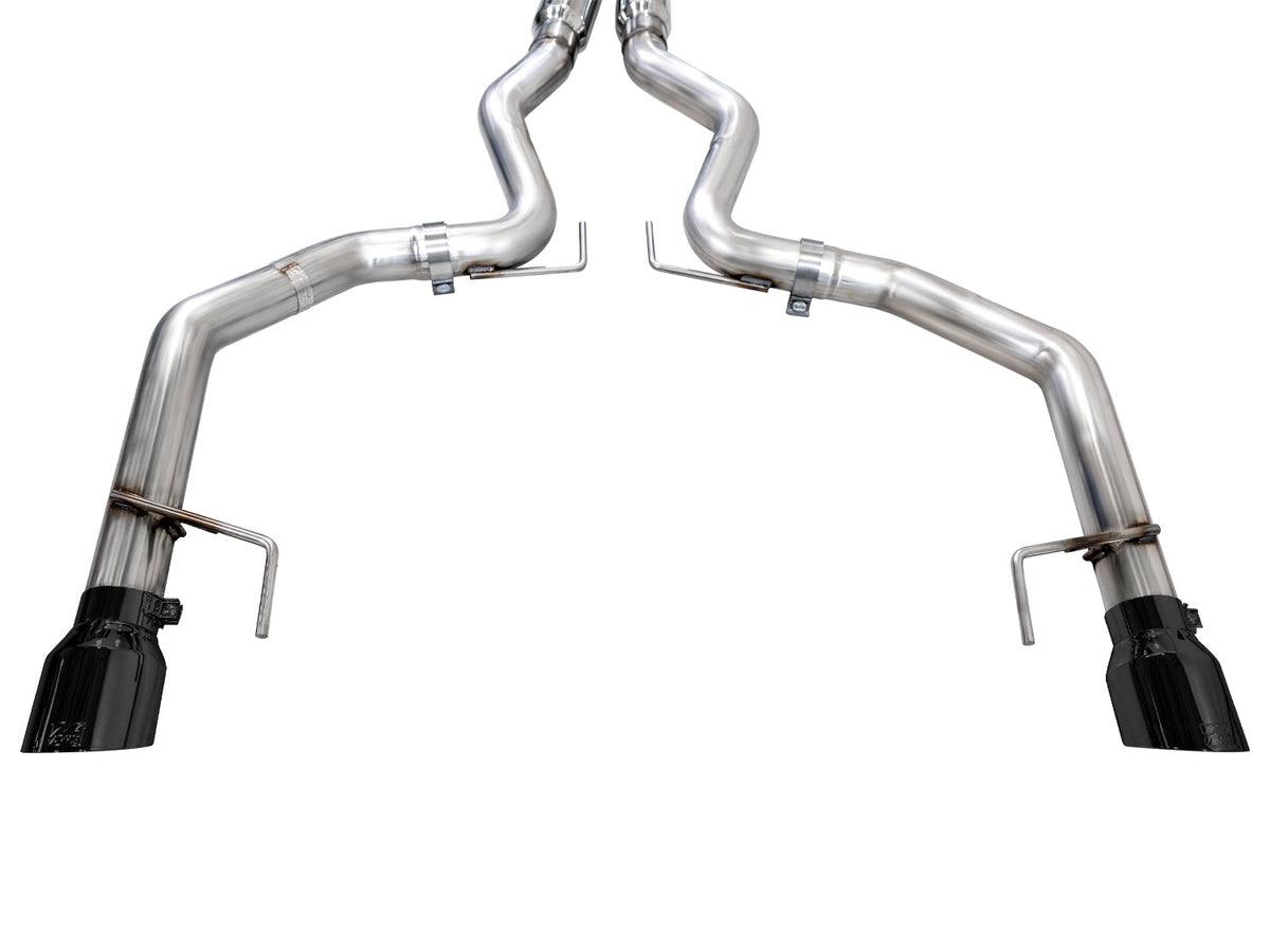 AWE Track Edition Exhaust – Ford S650 Mustang GT (Dual Tip)