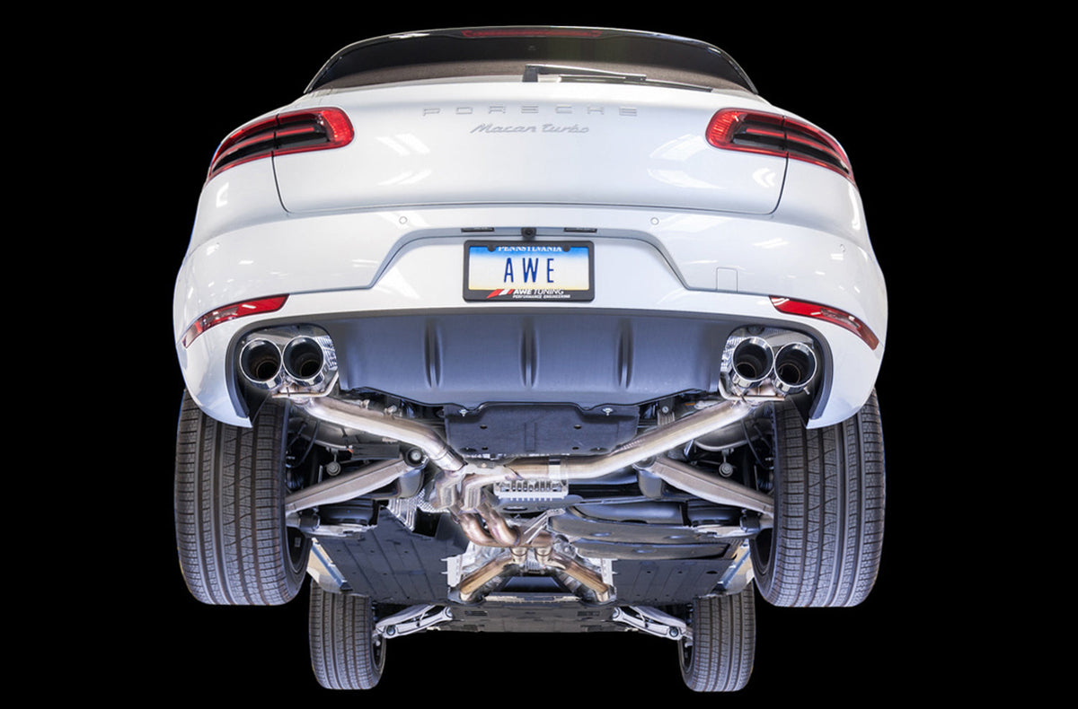 AWE Track Edition Exhaust – Porsche Macan S / GTS / Turbo 2015–2018