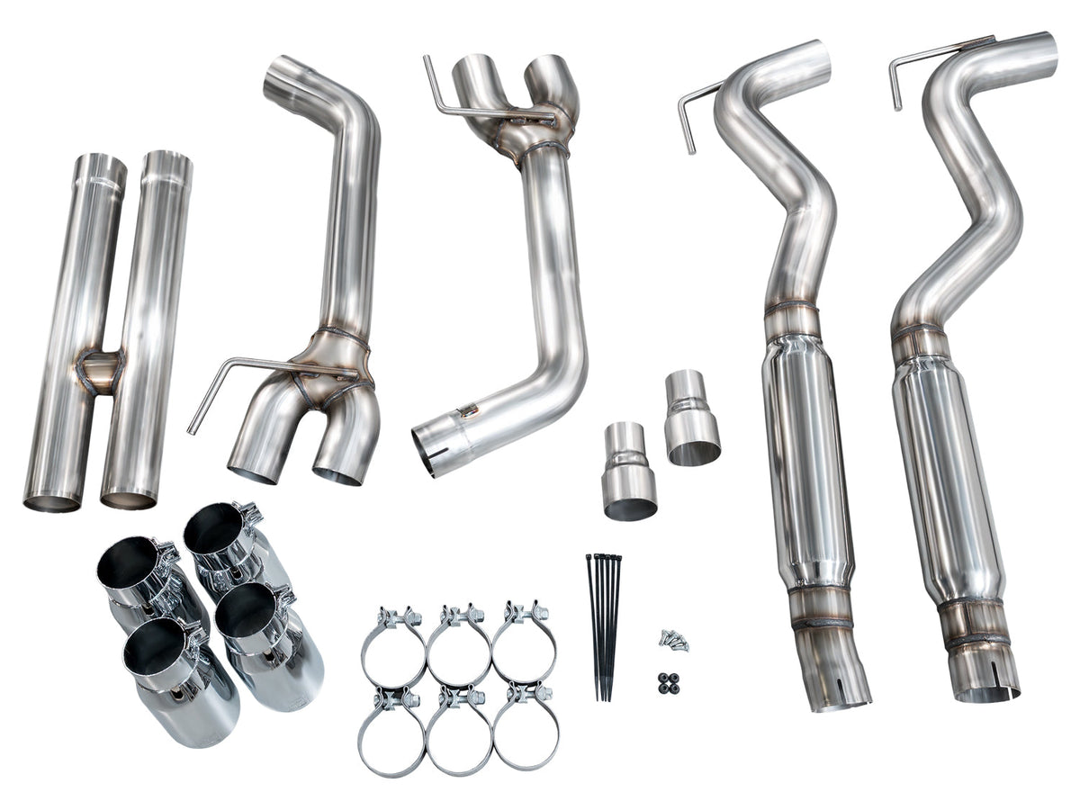 AWE Track Edition Exhaust – Ford S550 Mustang GT 2018+
