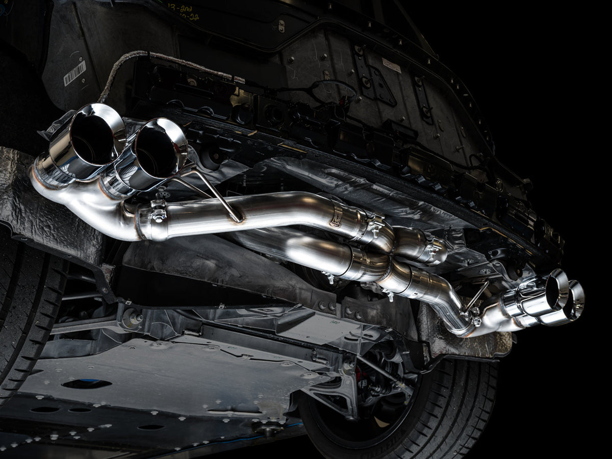 AWE Track Edition Exhaust – Chevrolet C8 Corvette Stingray / E-Ray