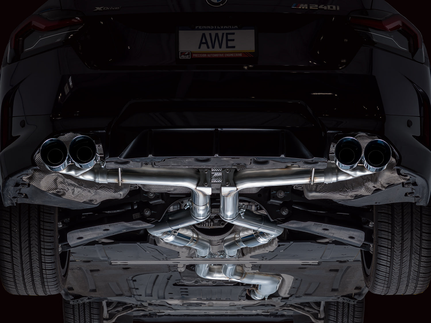AWE Touring Edition Exhaust – BMW G42 M240i