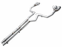 AWE Track Edition Exhaust – Ford S650 Mustang GT (Quad Tip)