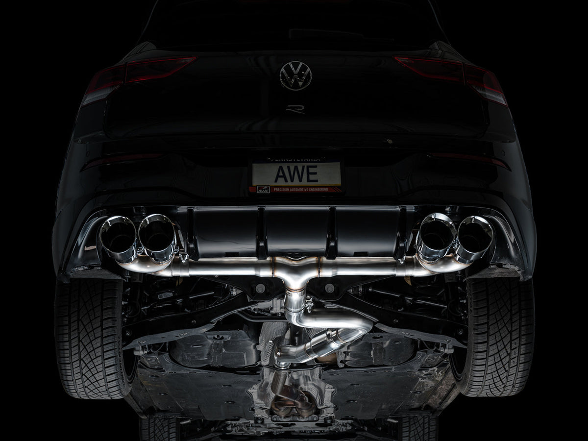 AWE Track Edition Exhaust – VW Mk8 Golf R