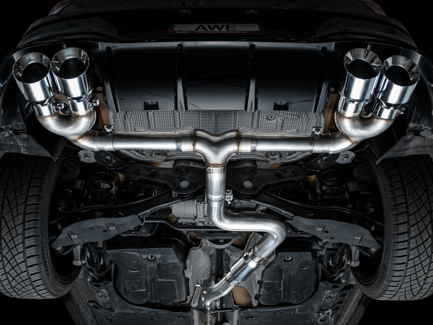 AWE Track Edition Exhaust – VW Mk8 Golf R