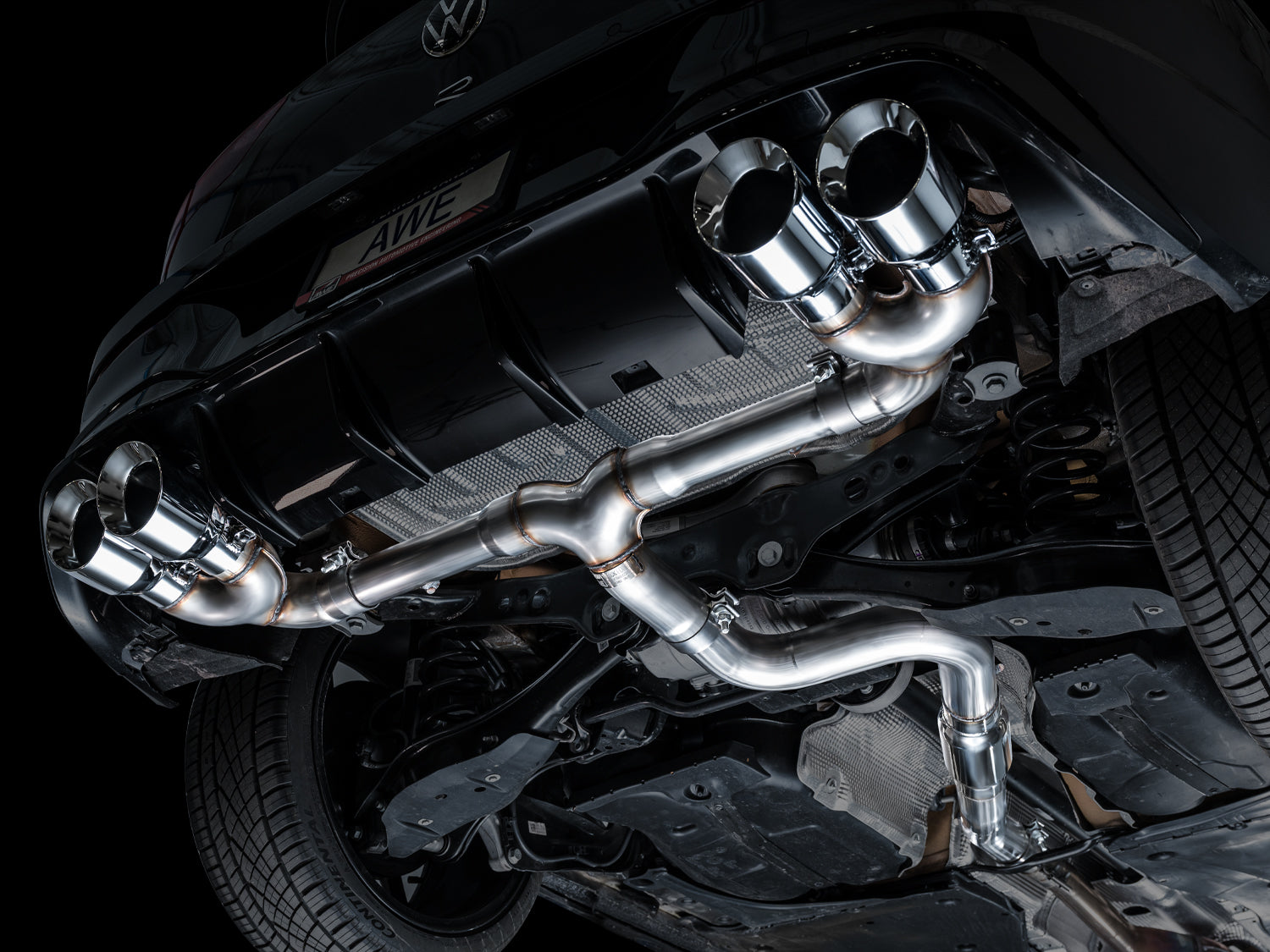AWE Track Edition Exhaust – VW Mk8 Golf R