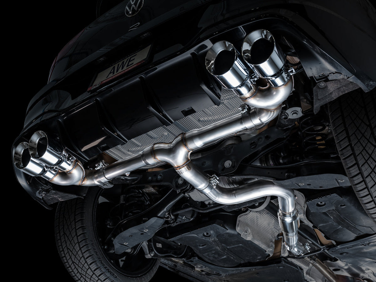 AWE Track Edition Exhaust – VW Mk8 Golf R