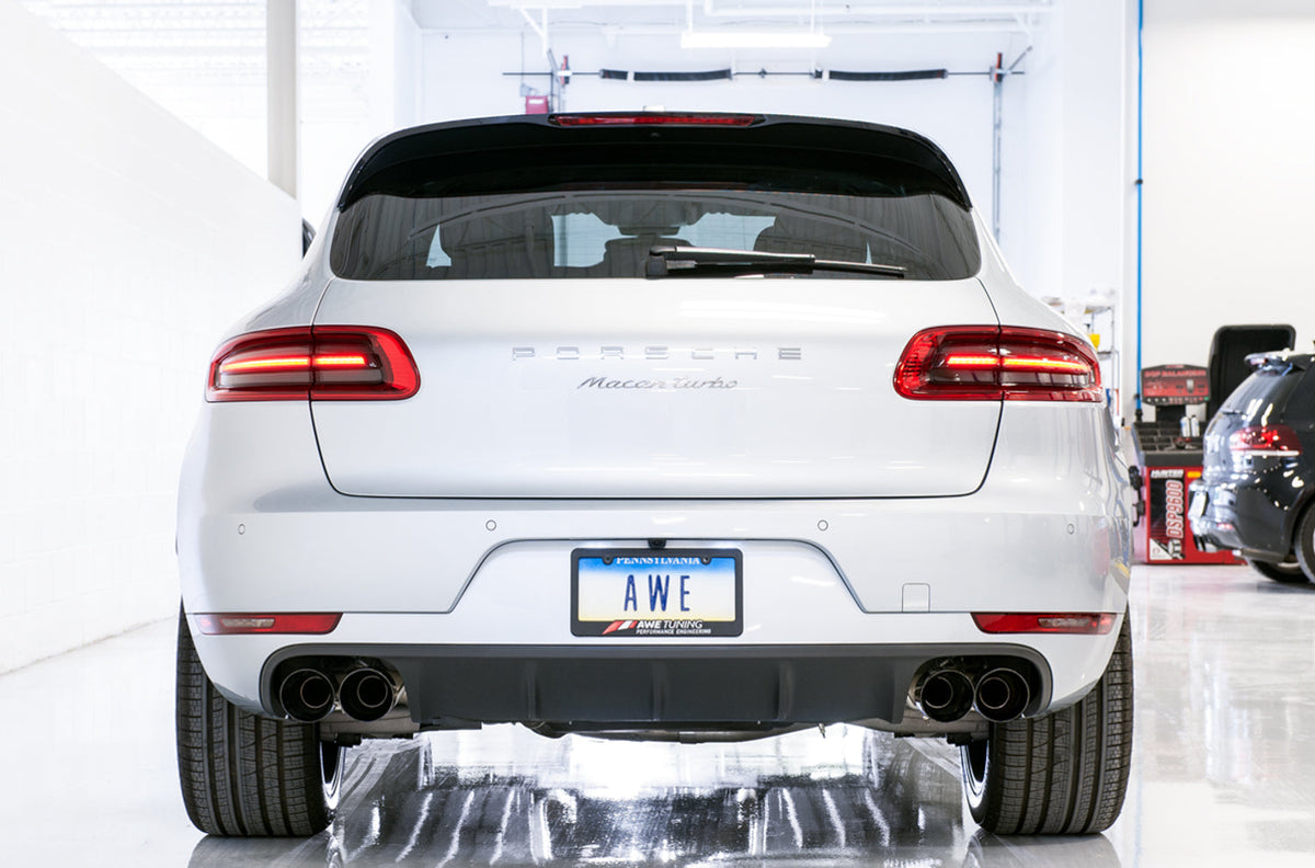 AWE Track Edition Exhaust – Porsche Macan S / GTS / Turbo 2015–2018