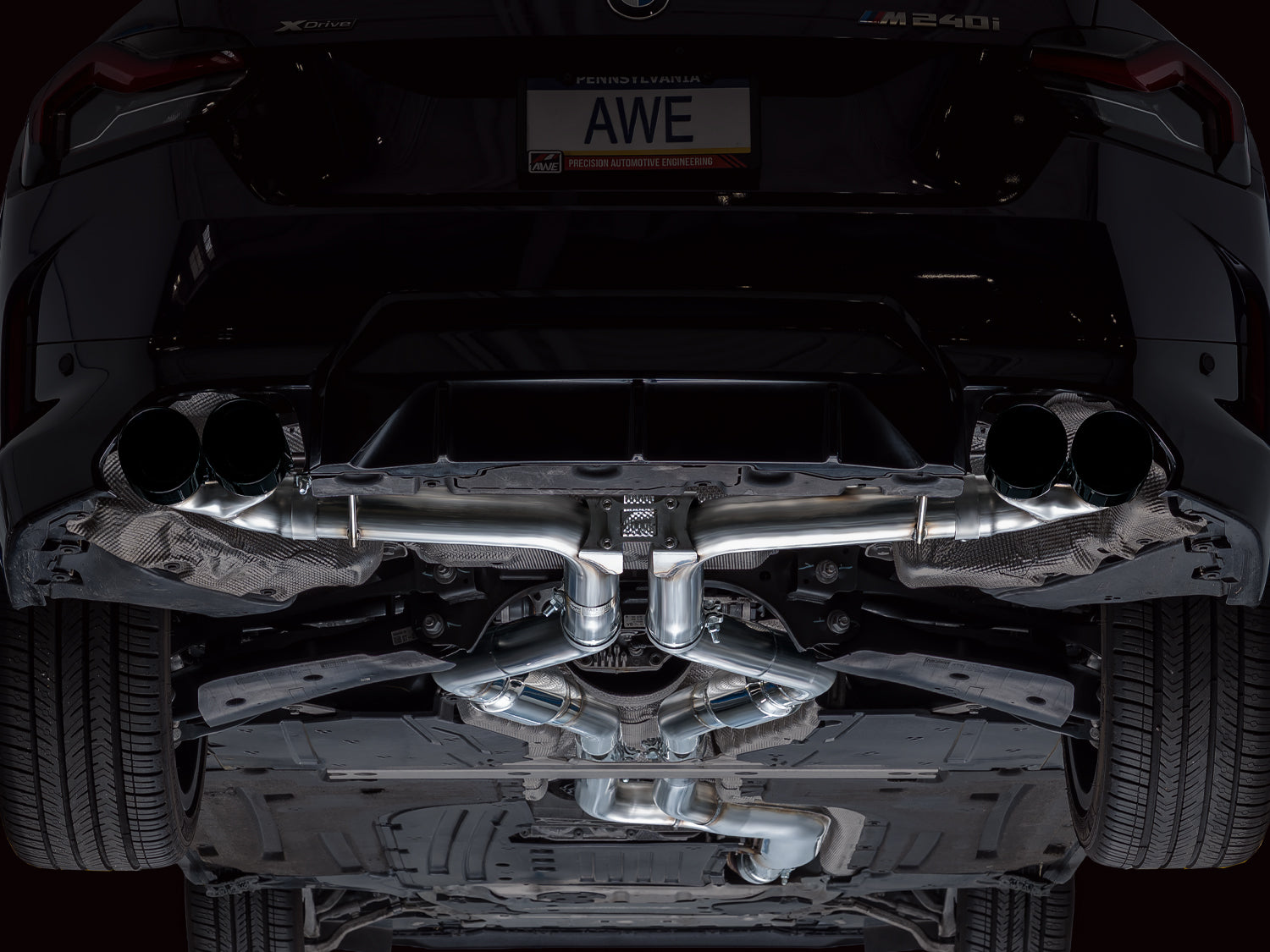 AWE Track Edition Exhaust – BMW G42 M240i