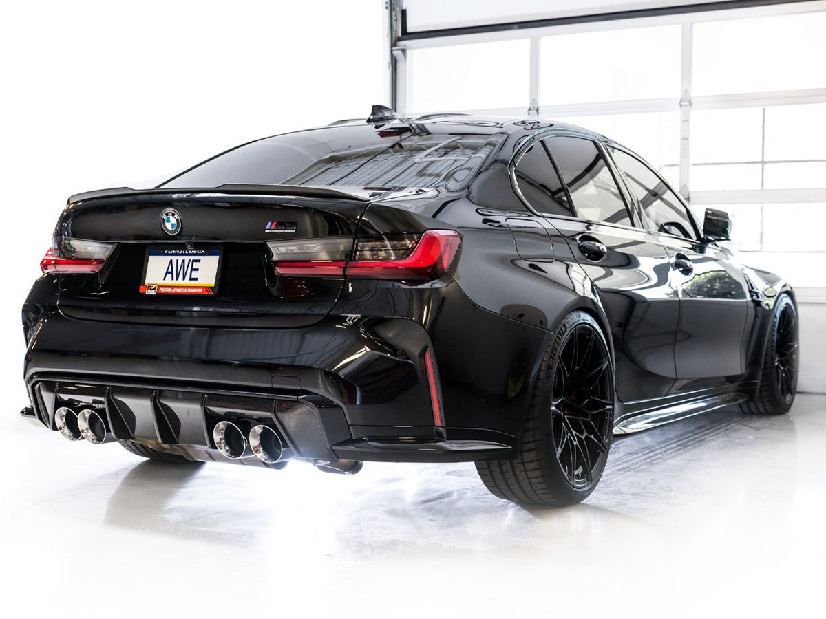 AWE Track Edition Exhaust – BMW G80 M3 / G82 M4