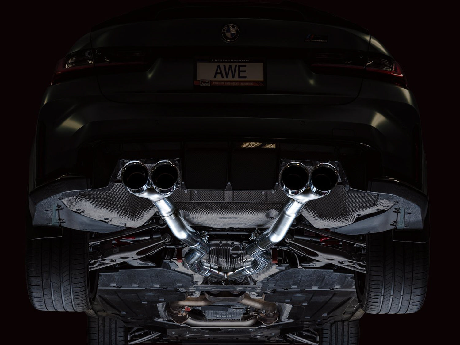 AWE Track Edition Exhaust – BMW G80 M3 / G82 M4