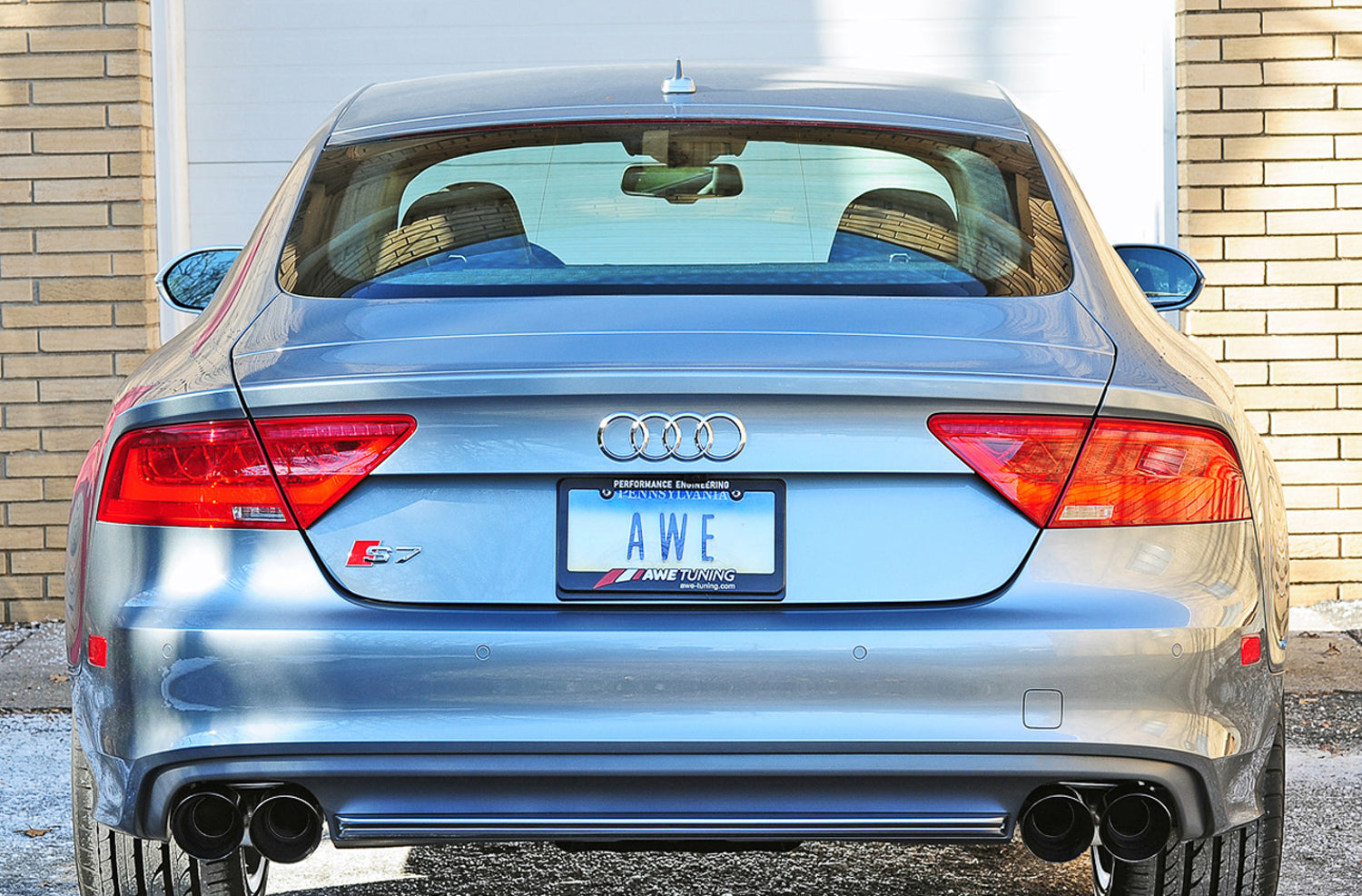 AWE Track Edition Exhaust – Audi C7 S7 4.0T