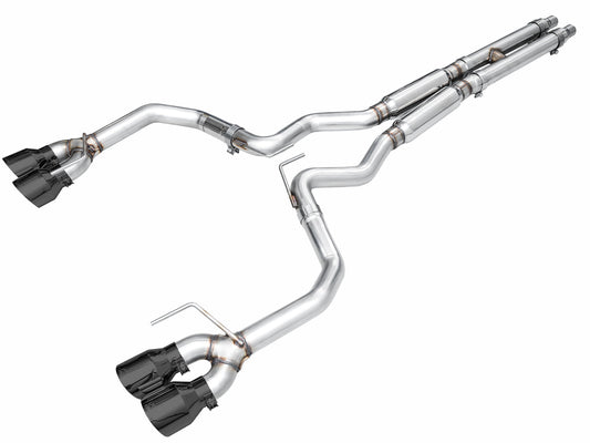 AWE Track Edition Exhaust – Ford S650 Mustang GT (Quad Tip)