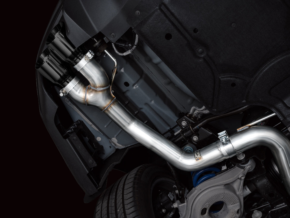 AWE Track Edition Exhaust – Ford S650 Mustang GT (Quad Tip)