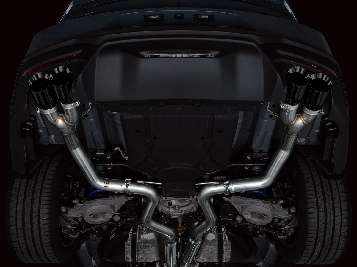 AWE Track Edition Exhaust – Ford S650 Mustang GT (Quad Tip)