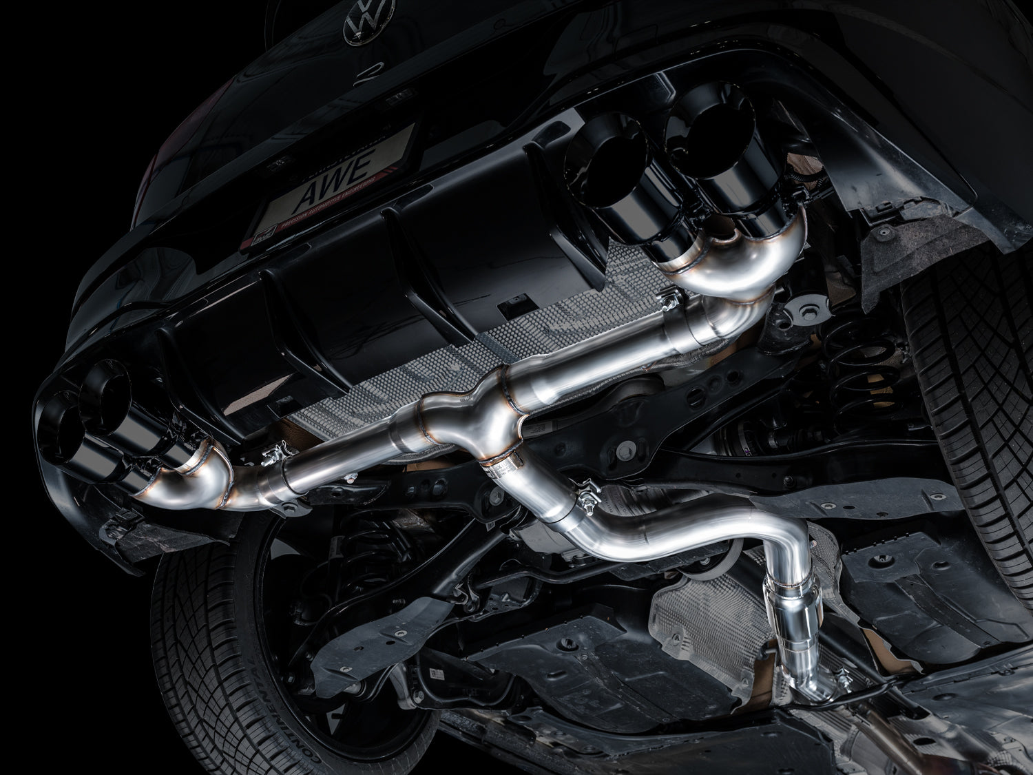 AWE Track Edition Exhaust – VW Mk8 Golf R