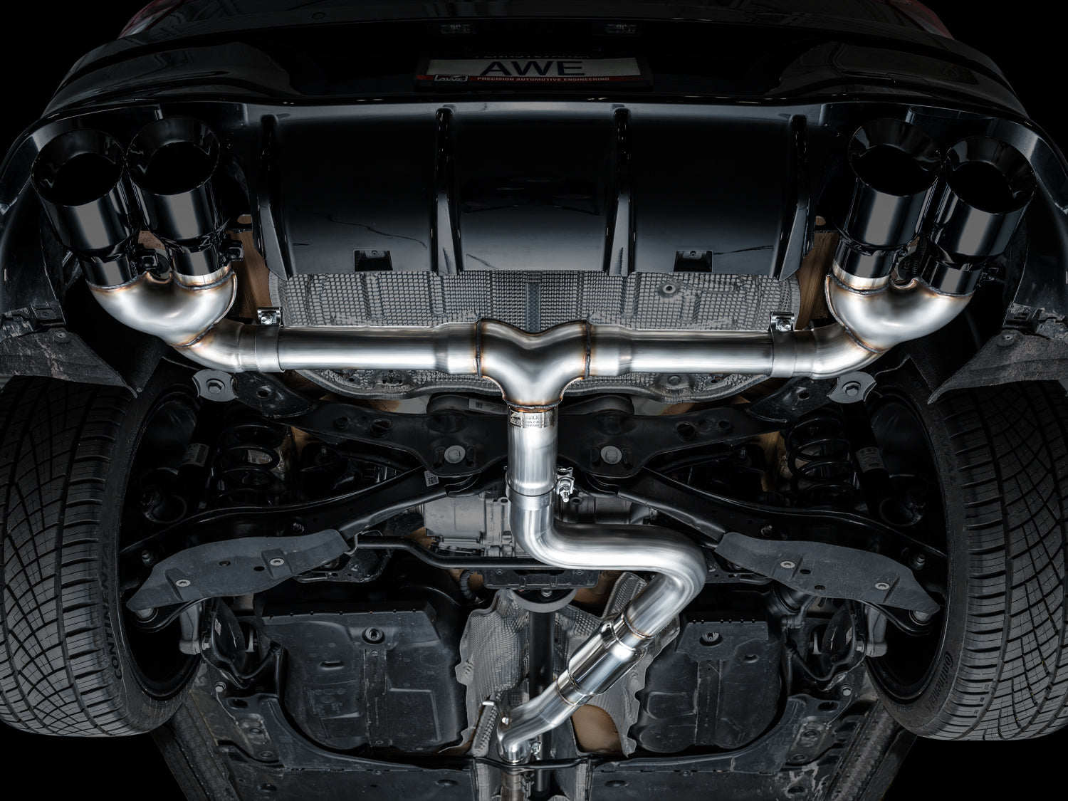 AWE Track Edition Exhaust – VW Mk8 Golf R
