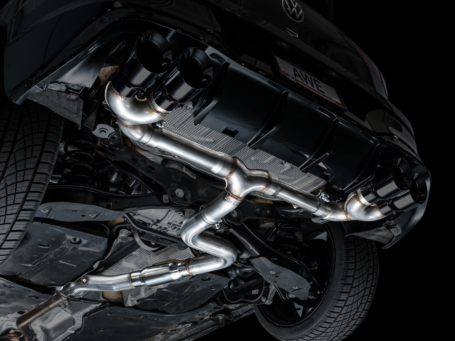 AWE Track Edition Exhaust – VW Mk8 Golf R