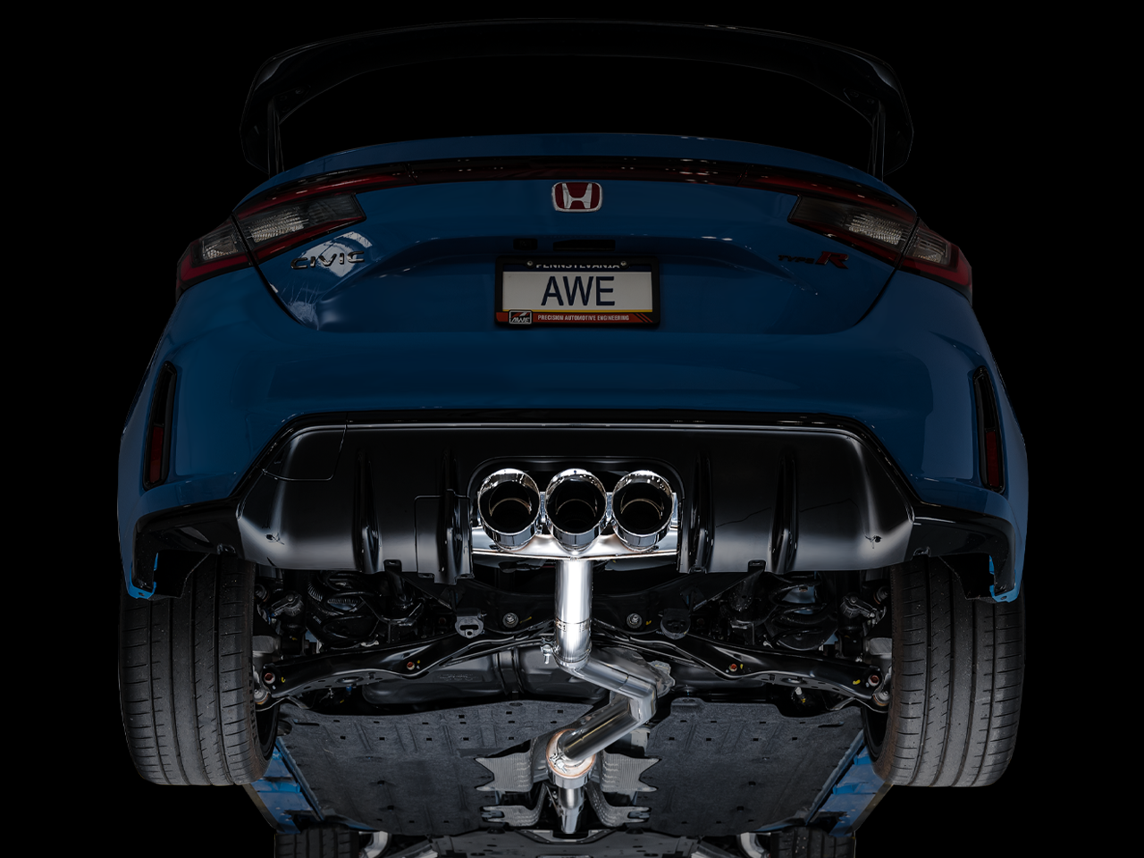 AWE Track Edition Exhaust – Honda FL5 Civic Type R