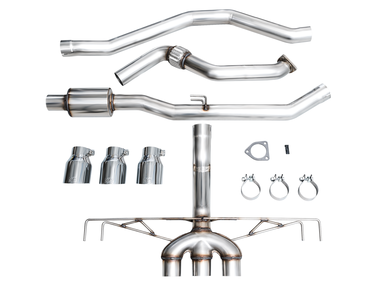 AWE Track Edition Exhaust – Honda FL5 Civic Type R