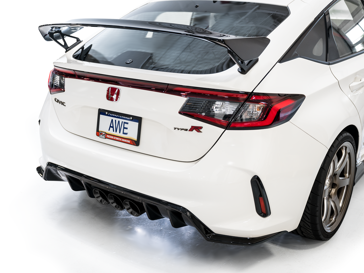 AWE Track Edition Exhaust – Honda FL5 Civic Type R