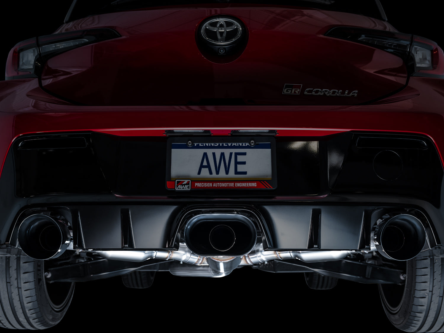 AWE Track Edition Exhaust – Toyota GR Corolla