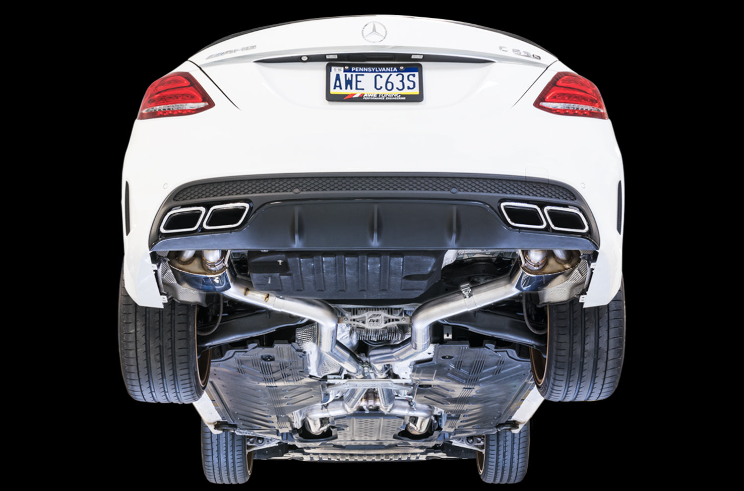AWE SwitchPath Exhaust – Mercedes-AMG W205 C63 / C63 S 2015–2018