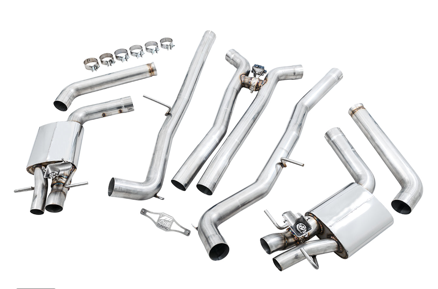 AWE SwitchPath Exhaust – Mercedes-AMG W213 E63 (Non-AMG Performance Exhaust Cars)
