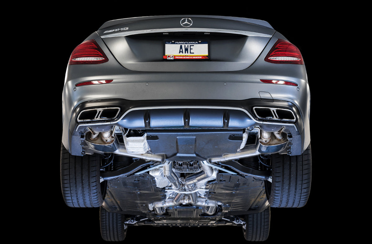 AWE SwitchPath Exhaust – Mercedes-AMG W213 E63 (Non-AMG Performance Exhaust Cars)