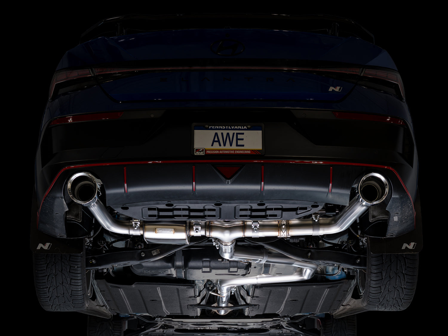 AWE SwitchPath Exhaust – Hyundai Elantra N (i30 N Sedan)