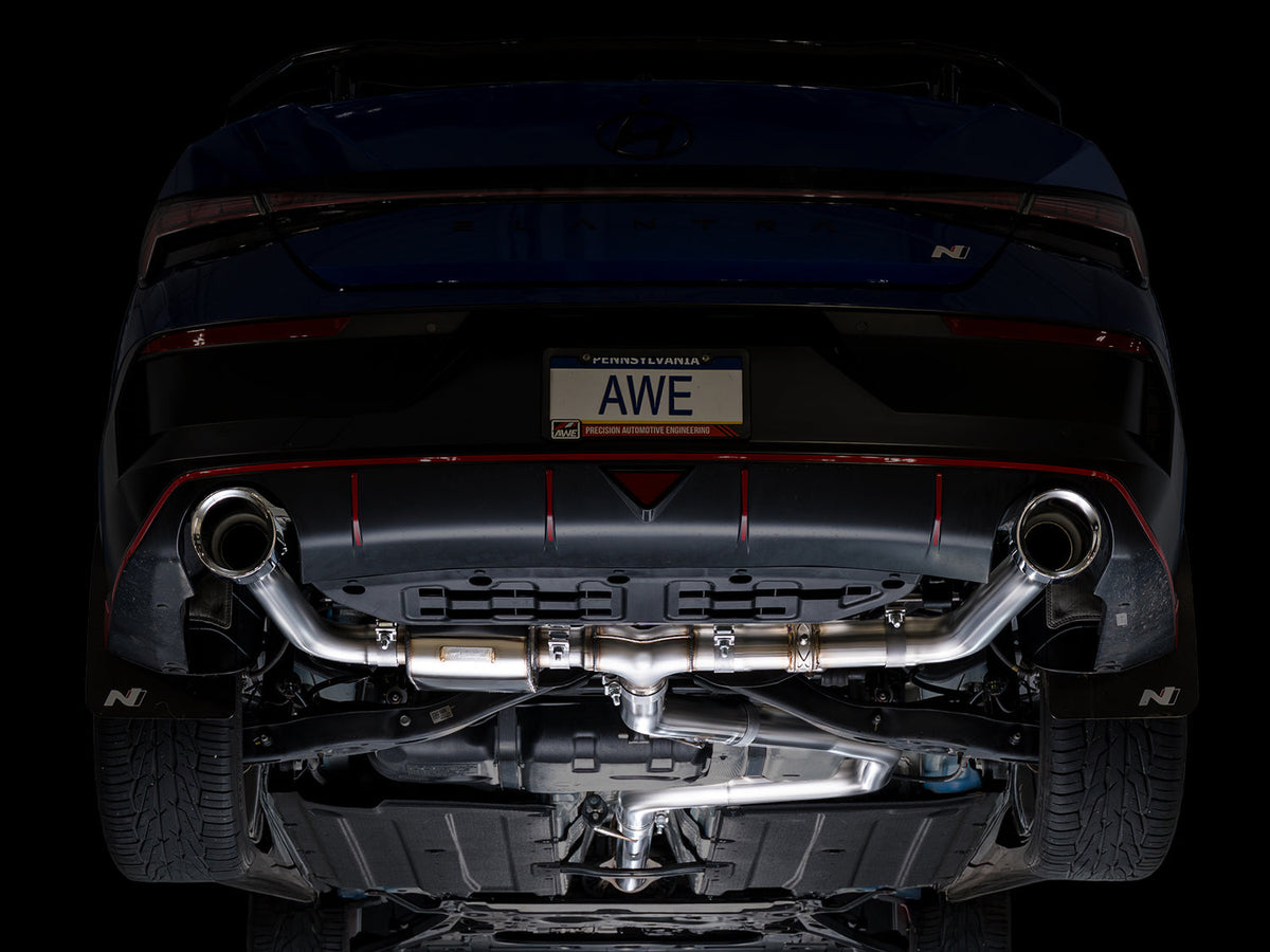 AWE SwitchPath Exhaust – Hyundai Elantra N (i30 N Sedan)