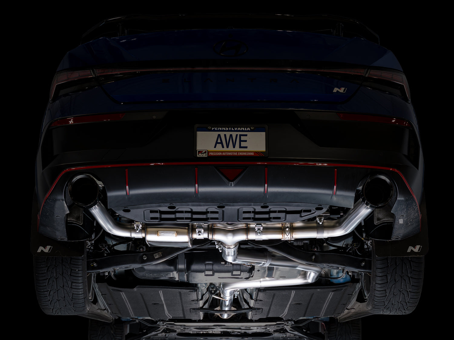 AWE SwitchPath Exhaust – Hyundai Elantra N (i30 N Sedan)