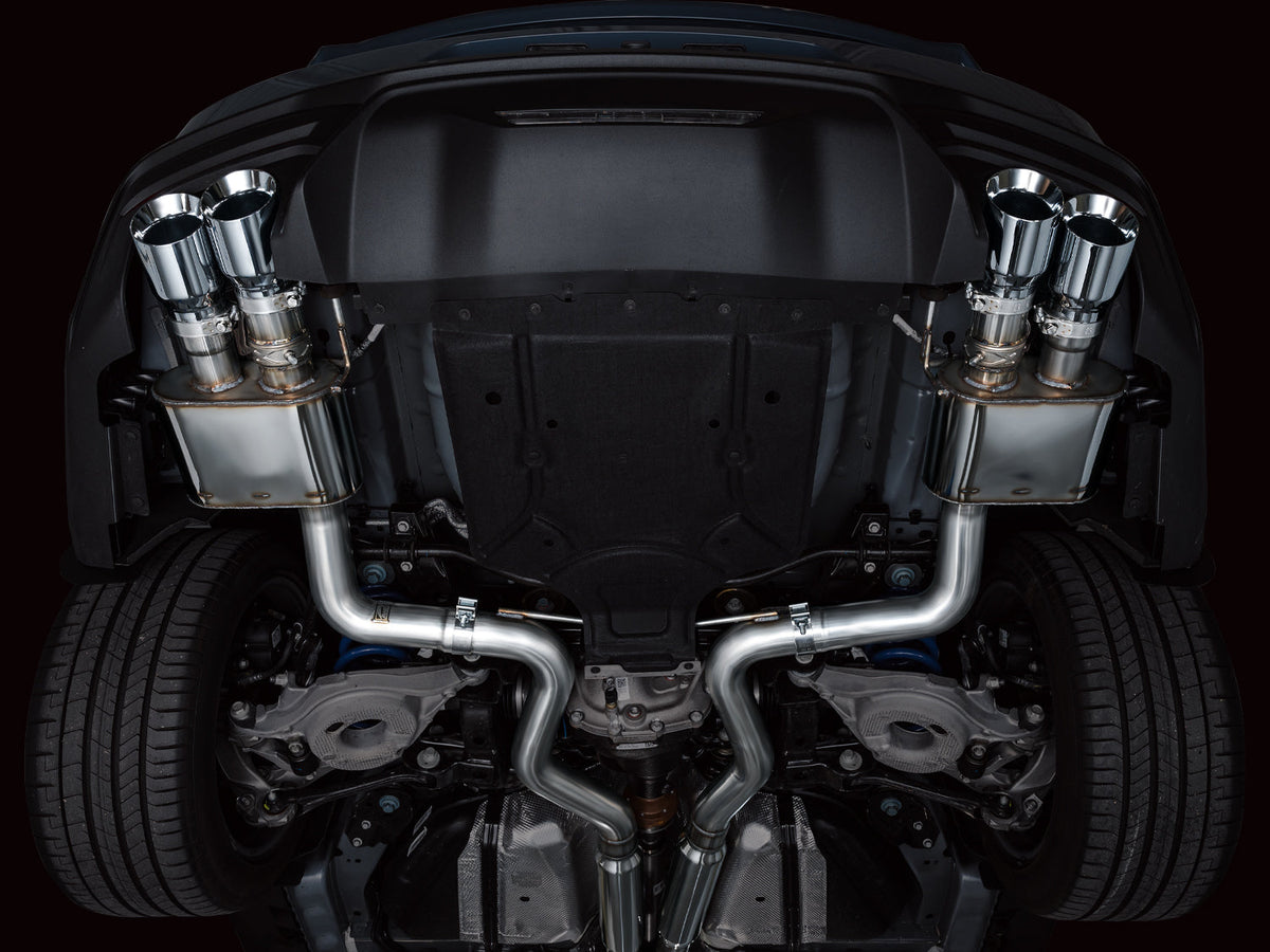 AWE SwitchPath Exhaust – Ford S650 Mustang GT (Quad Tip)