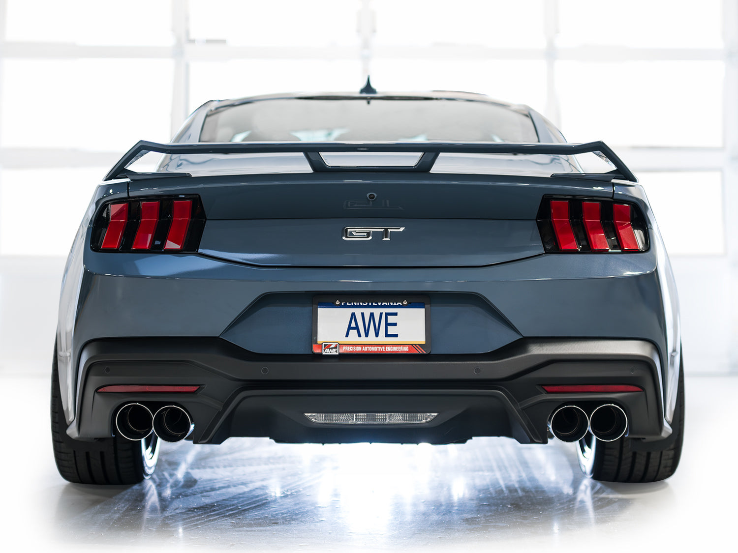 AWE SwitchPath Exhaust – Ford S650 Mustang GT (Quad Tip)